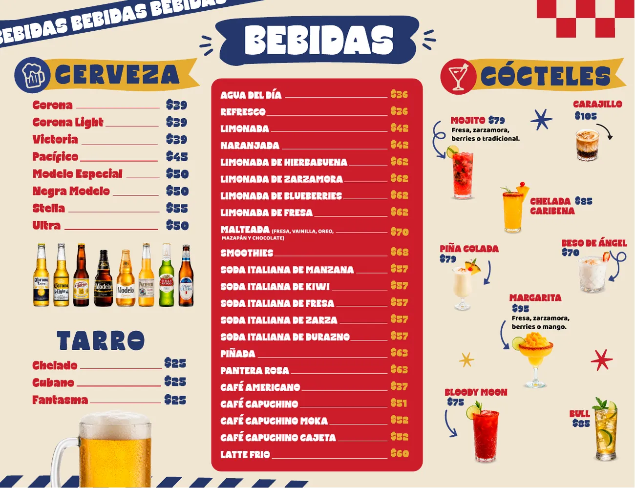 Menú de ALA Burger, página 5
